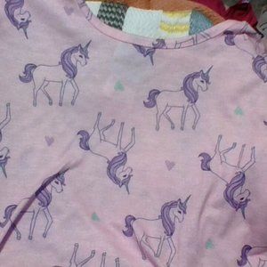 Girls Unicorn PJ's